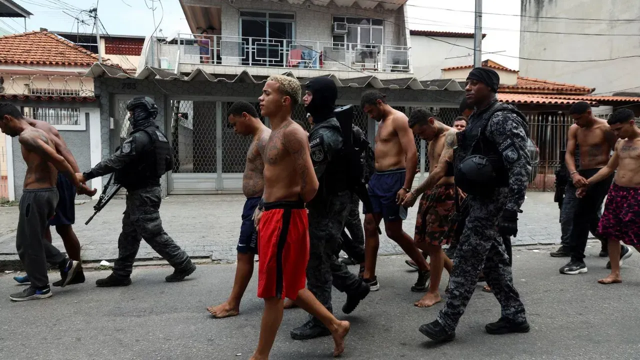 Brazil Drug Raid Credit : Social Media