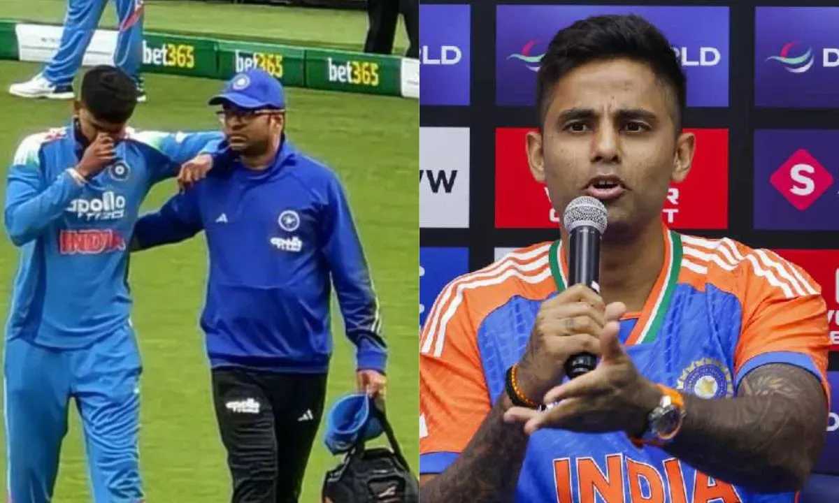 Suryakumar Yadav update on Shreyas ( Credit : Social Media }