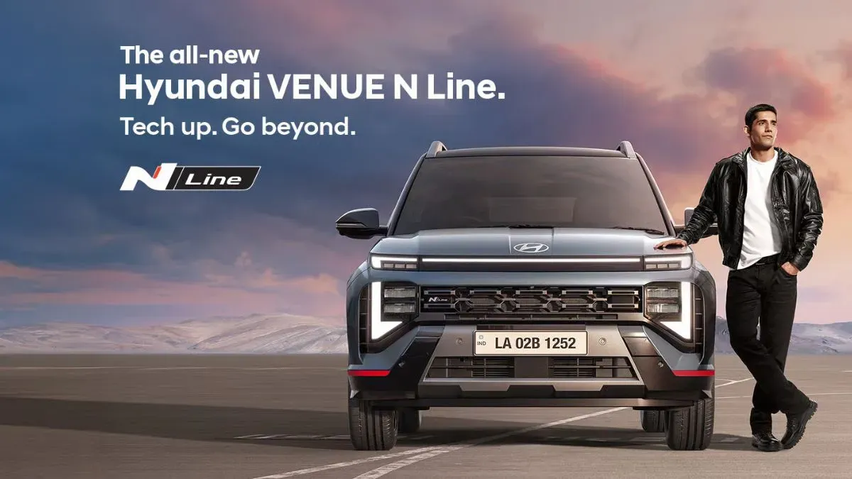 2025 Hyundai Venue N Line ( Credit : Socia Media }