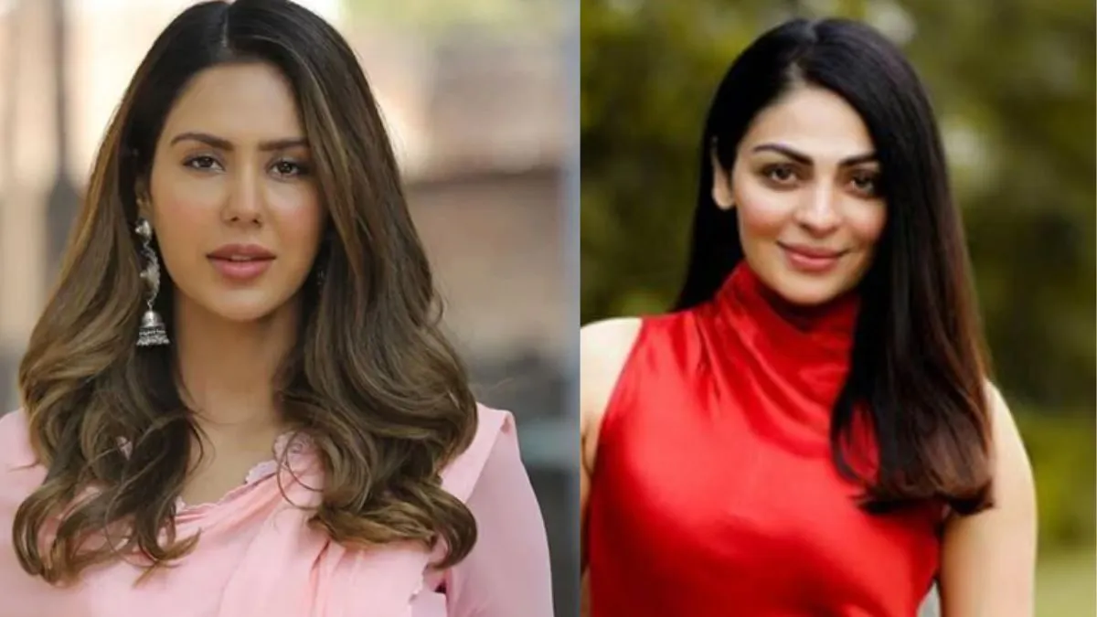 Sonam Bajwa vs Neeru Bajwa { Credit : Socia Media }