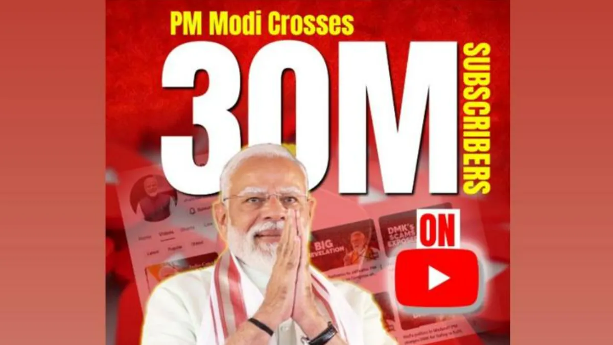 YouTube Subscribers ਪਾਰ 30 ਮਿਲੀਅਨ (Credit Social Media)