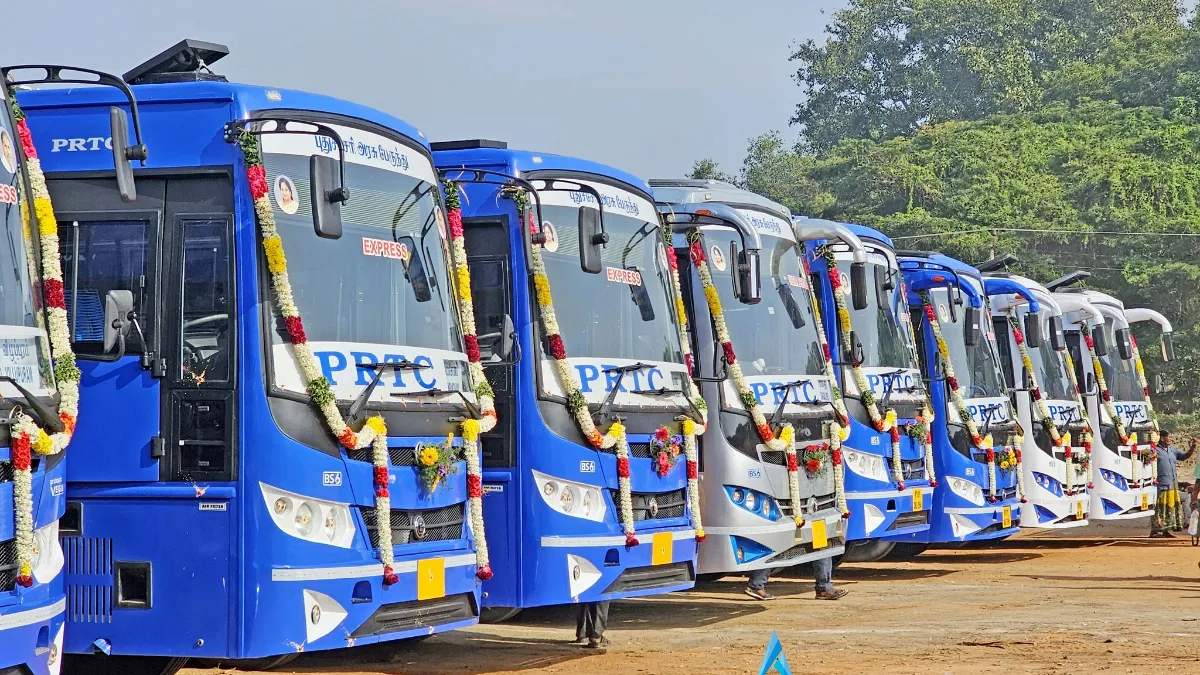 PRTC Buses ਦੇ ਰੰਗਾਂ ਬਾਰੇ ਉੱਠ ਰਹੇ ਸਵਾਲ (Credit Social Media)